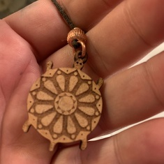 One of the last shopping trips with Nic. Bought this turtle necklace bc we both love turtles.