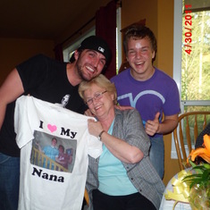 Nana and her boys!