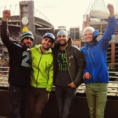 Seahawks with friends 