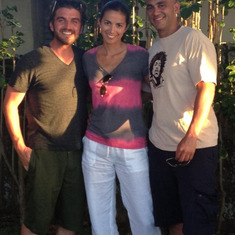 Niel, Courtney, and Daryl in Hawaii