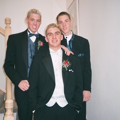 Brandon, Niel, and Justin..."the triplets"