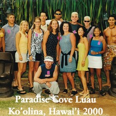 Graduation trip to Hawaii with friends.