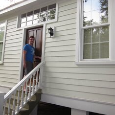 Niel's first little house where he stayed in SC.
