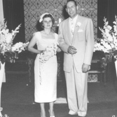 Married in Lincoln, NE (1953)