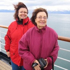 Me and Mom on Alaska Cruise