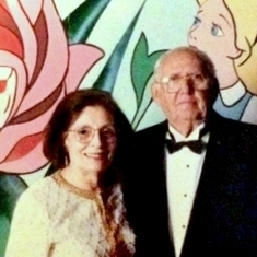 Mom and Dad at a black tie function for Knight Ridder
