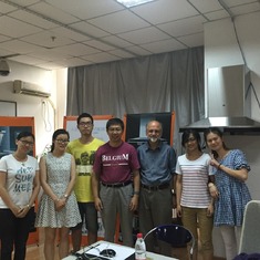 19th of July, 2015, in the lab in Dalian, China for a project.