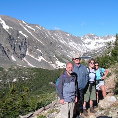 Quandary Peak with Nigel, Trent, Carl, Sue and Carla (2006)