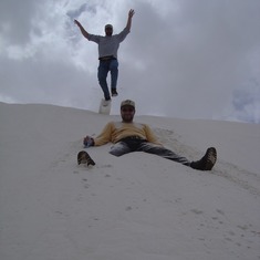White Sands, New Mexico with Ken