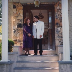 Nik & Mom George's wedding Aug 1993