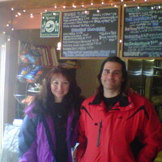 on our way to ski breakfast at fresh bakery goods shop we so liked seeking out and finding before the start of any day
