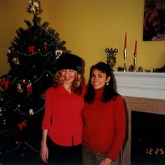Christmas 1995 – Nina Marie and Sister In Law Nicole