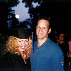 Nina Marie & Husband Jeff after graduation 2004