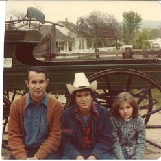 Jackson, CA –Cowboy country Dad, Keith & Nina Marie