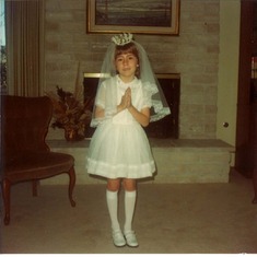 Nina Marie First Communion at age 7
