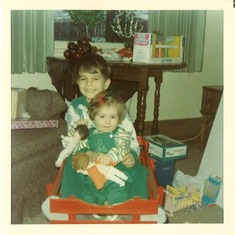 1972 Easter – PGH,  Mom Keith & Nina Marie