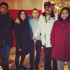 With Family in Canada 