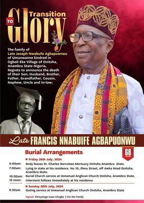 Nnaife Francis Agbapuonwu