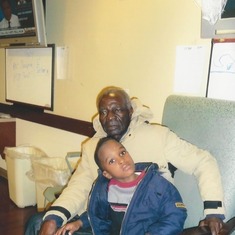 Papa with grand kid
