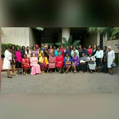 Nnedi and the Ladies of the FGBMFI NEC