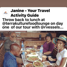 Our tour to Nigeria in 2019. Janine executed our travels from the US with perfection.