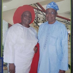 Pa Oyalade and Late Ruth Adetola Oladeji