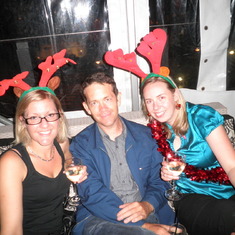 Noah, Kate and Kimmy at the PI Christmas Party