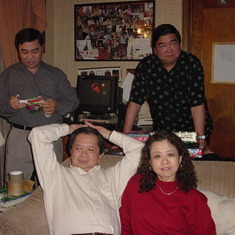 2001 Christmas Eve with Ying
