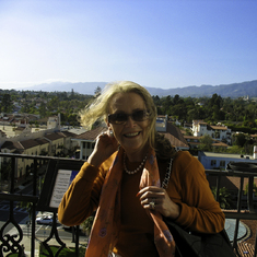 Nora visiting Gordon in Santa Barbara (before Harry & Megan stormed in)