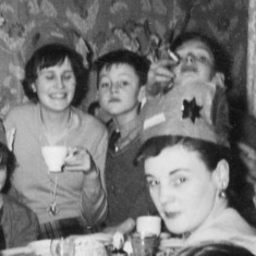 1954 Aged around 10 at George and Gordon's birthday party