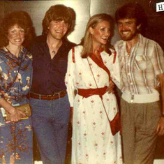 1981 Sunny George Nora and Gordon at The Hyatt hotel Dallas