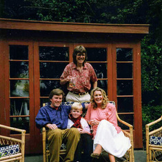 1996 In the Summer House
Gordon George Nora and Alexander in front