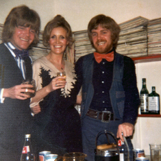 1974 George Nora Gordon in the bar at Glenwood