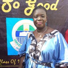 At the last reunion for unilag class of ‘89-‘91. Norah, you are heavens gain 