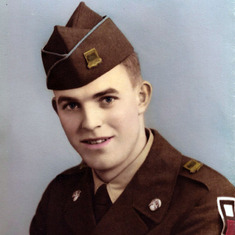 Norbert when he was drafted into the Army on December 13, 1952