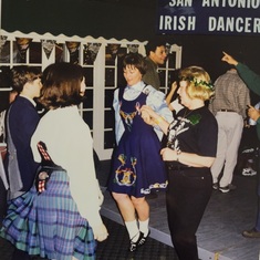 Irish dancing 1999