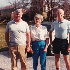 Mom with Charles and John