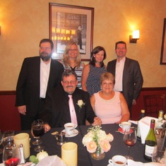 Norma and Billy’s wedding dinner 