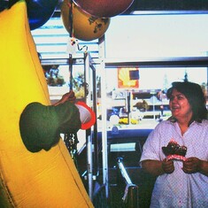 Gma and her Birthday Banana