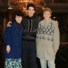 George,Jackie and mom
