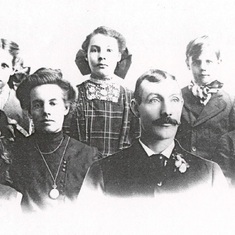 Norma Smith est. 1909 (bottom left) Her Father was added to family picture  he passed away June 7 1907