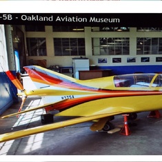 Norm's Bede Plane in Oakland Aviation Museum