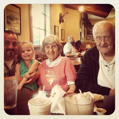 Mark, Sarah, Grandma & Grandpa 2013