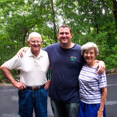 Grandma & Grandpa with Ryan