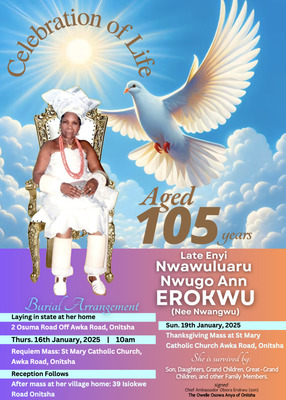Nwawuluaru Nwugo Ann Erokwu