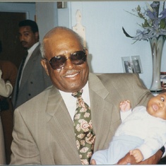 OB Lawson with grandson, Maurice 'Chip' Moore