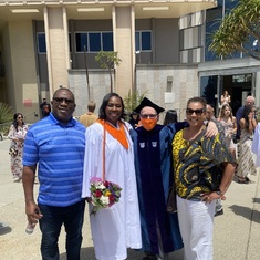 Amara’s graduation from Pitzer University 