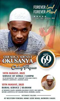 ODUSOGA ADENIYI OKUSANYA