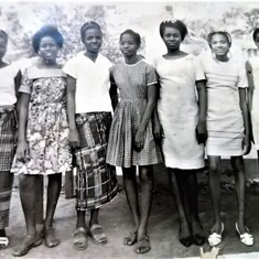 The girls - Form 3 or 4, In Queens School, ibadan