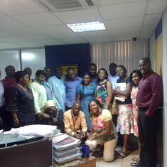 at SAP Africa Training in Abuja 2